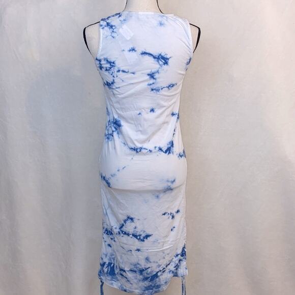 Vero Moda Tie Dye Bodycon String Dress Size Small - Picture 3 of 8